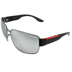 Sale! Prada Men's Mirror Rectangular Sunglasses